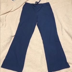 Navy Blue Cherokee Workwear Scrub Pants
